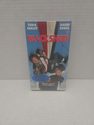 #ad #ad Black Sheep 1996 Chris Farley David Spade VHS Screener Promo Demo Rare Sealed $59.99