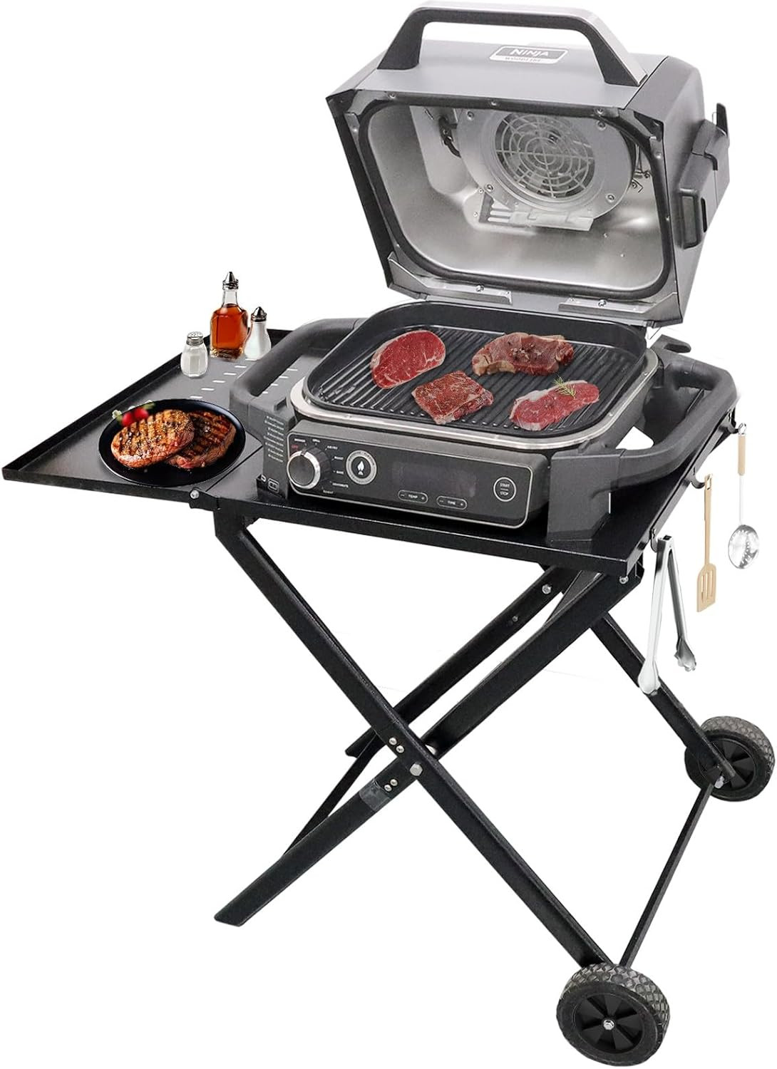 Supporto Pieghevole Ninja OG701 | Carrello Barbecue Acciaio Rinforzato