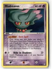 2004 POKEMON TEAM ROCKET RETURNS MISDREAVUS 25/109 R HP + FREE GIFT on eBay