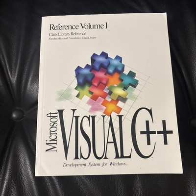 Microsoft Visual C++ Reference Volume 1 Class Library Reference
