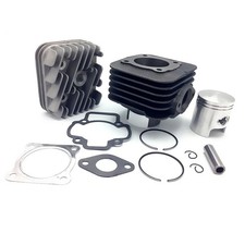 KIT CILINDRO GRUPPO TERMICO ARIA 47 RMS 70cc PER PIAGGIO VESPA LX LXV ET2 50 2T