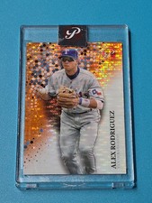 2023 Topps Pristine - Alex Rodriguez #155 Orange Refractor 17/25 (A1)