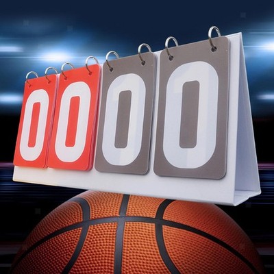 Zahlen-Scoreboard, Teamspiele, Score Flipper für Fußball, Baseball,