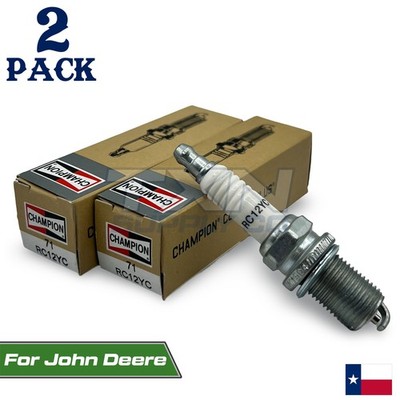Champion 71 Spark Plug RC12YC - 2 Pack - For Briggs & Stratton OHV, Kohler CH, C