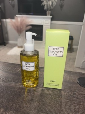 DHC Deep Cleansing Oil Facial Cleanser - 6.7 Oz - New In Box - Free Shipping
