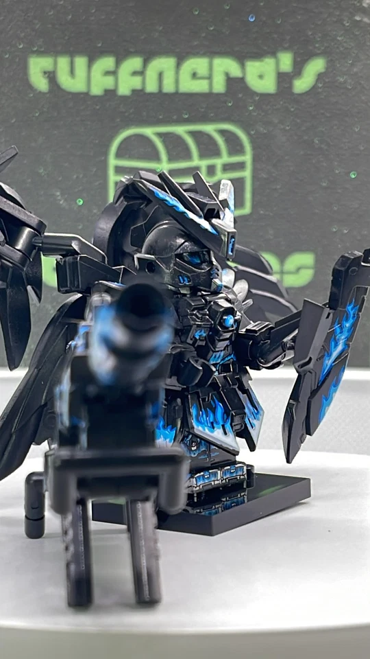 ULTRA DELUXE Custom PAD Printed LEGO WING GUNDAM ZERO XXXG-Variant Brick MiniFig - Image 3 of 4