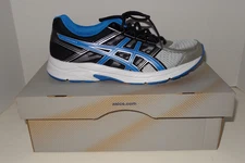 Asics Gel Contend 4 Silver/Classic Blue/Black, Mens 12, Brand New in box