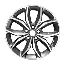 74745 Reconditioned Oem Aluminum Wheel 18x7.5 Machined And Charcoal Metallic