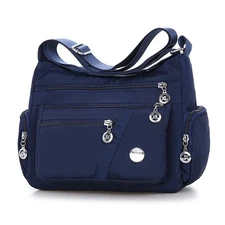 Crossbody Bag for Women Nylon Shoulder Purse Roomy Large Capacity Travel Purs...