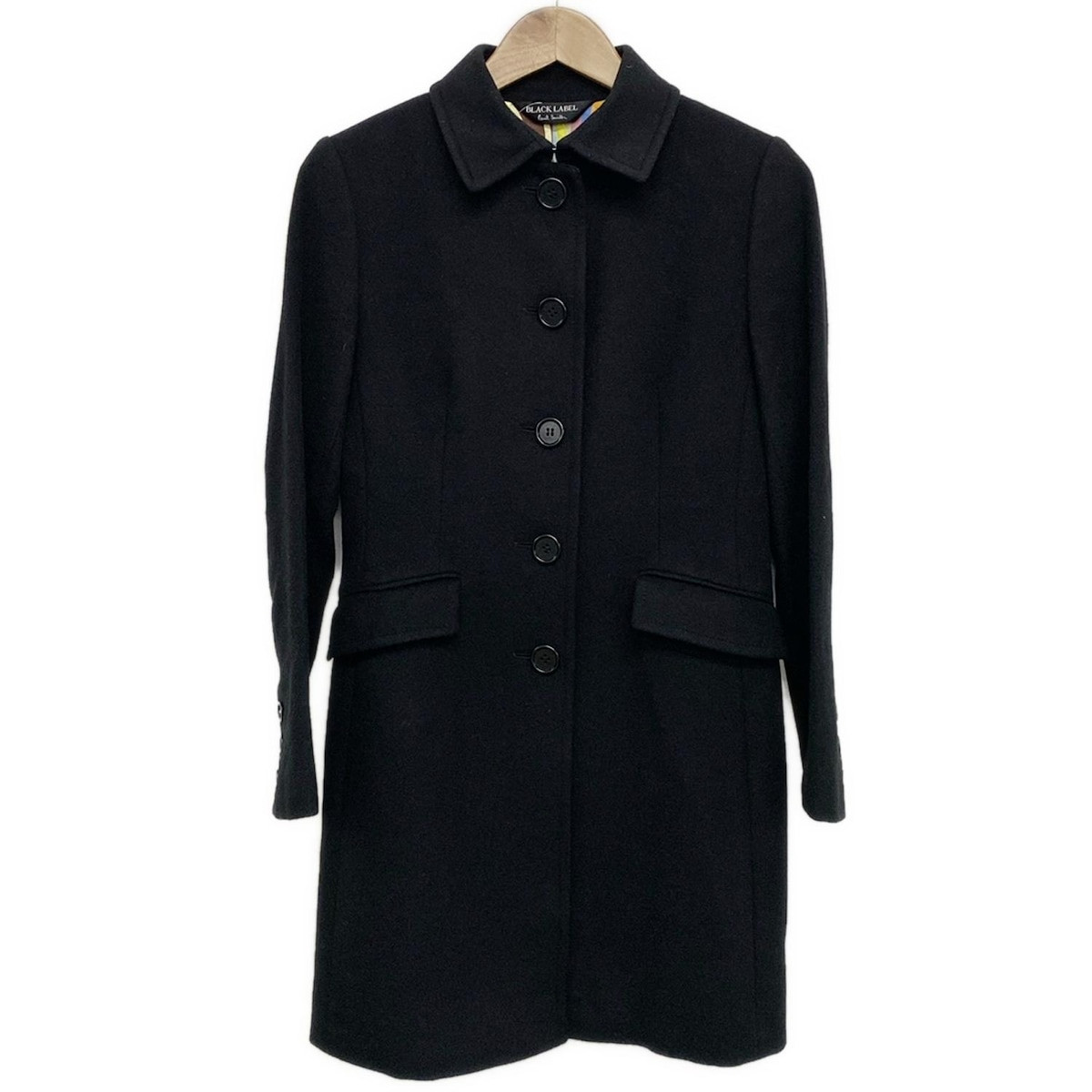Paul Smith BLACK LABEL ウールコート X1381 Auth BLACK LABEL Paul Smith - Black Women's Coat | eBay