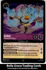 Genie Wonderful Trickster #61/204 Azurite Sea Disney lorcana Legendary Foil