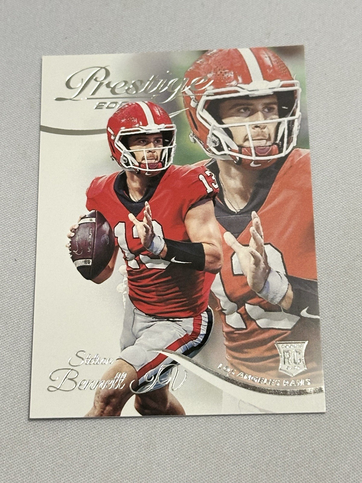 2023 Panini Prestige Rookie Stetson Bennett RC Rams #398