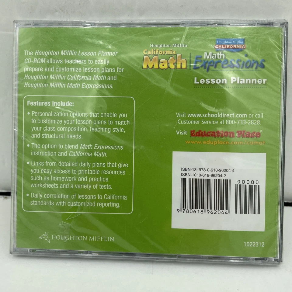 New California Math Expressions CD ROM Lesson Planner Grade 1 - Image 2 of 2
