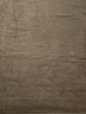 Fleece Plush Fabric Dark Brown 75" x 60"