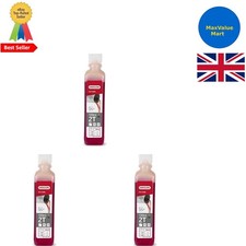 High-Performance 2-Stroke Oil - Low Ash, Anti-Scuffing, Pack of 3, 100ml Bottles