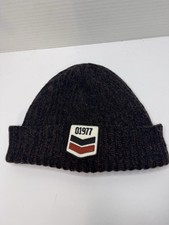 Vintage American Eagle Wool Blend Beanie Cap Winter Hat