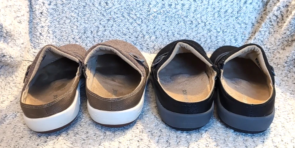  2 pares de zapatos sin cordones Spenco ortopédicos de lana Ashton 3D para mujer talla 8 B  Foto 2 de 4