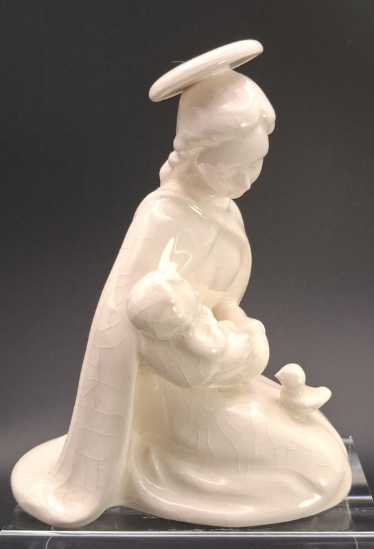 GOEBEL Madonna with Child White Porcelain Figurine Model HX 237/A 1952