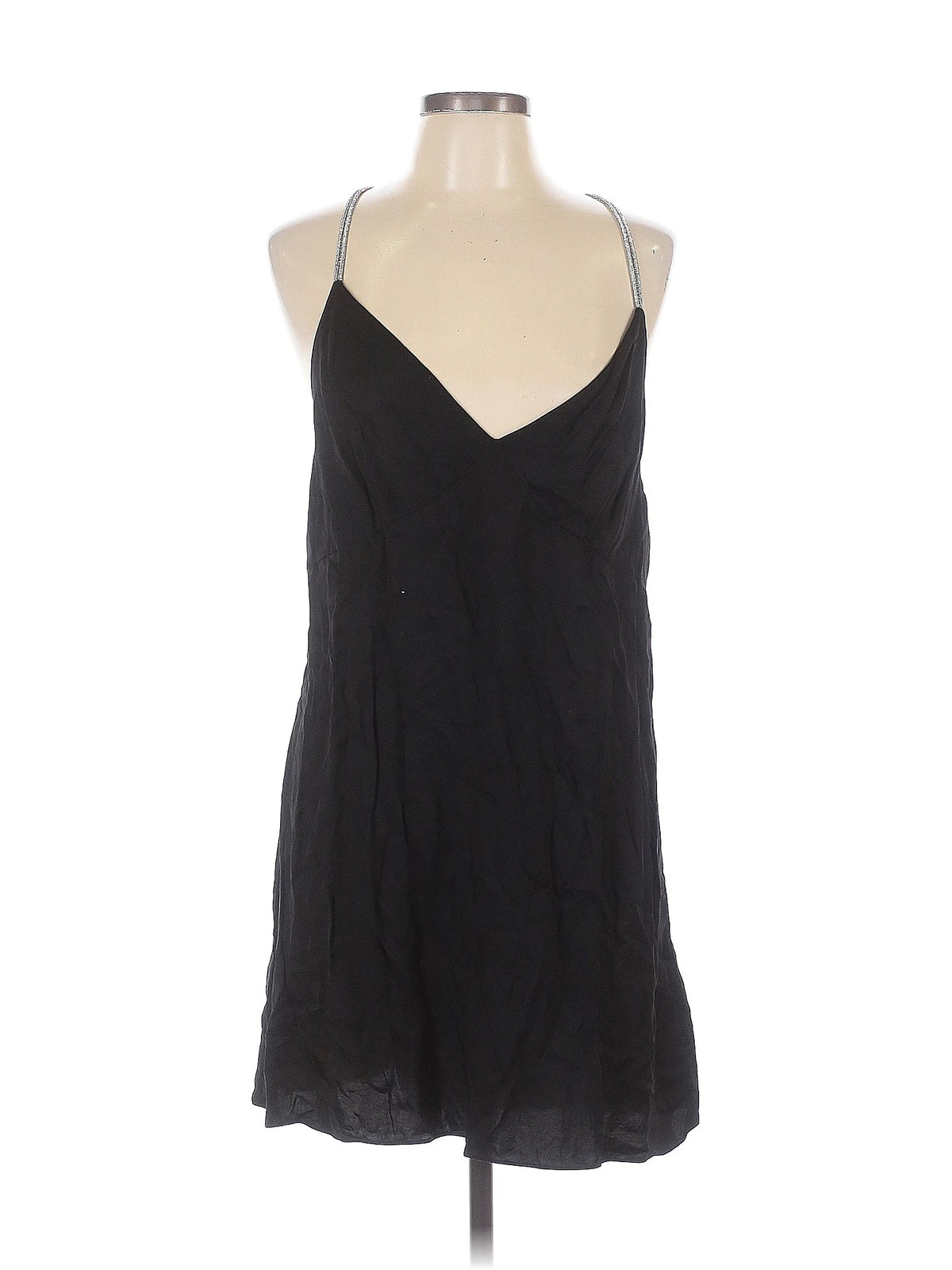 H&M Women Black Cocktail Dress L