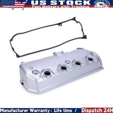 New 12310PLC000 Aluminum Valve Cover For Honda Civic 1.7L L4 2001 2002 2003-2005
