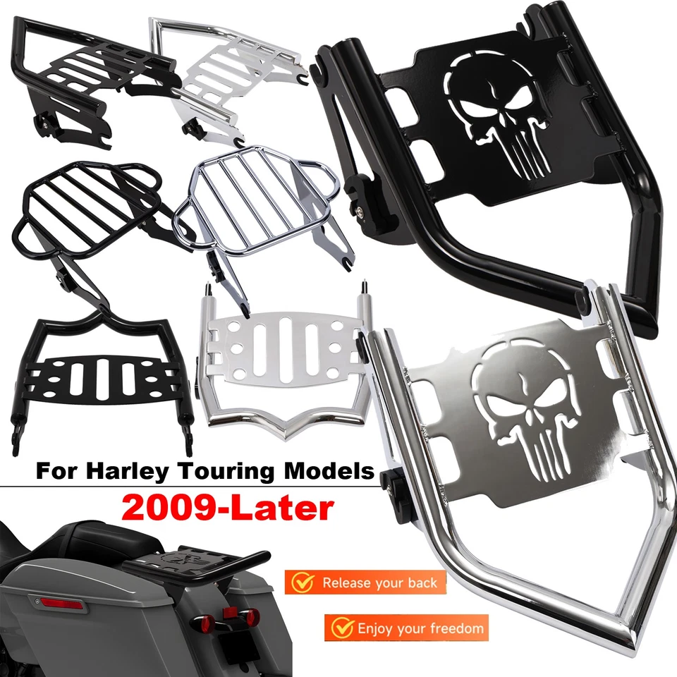 Съемная багажная полка для моделей Harley Touring Road Street Glide 2009-2025 - Изображение 2 из 4