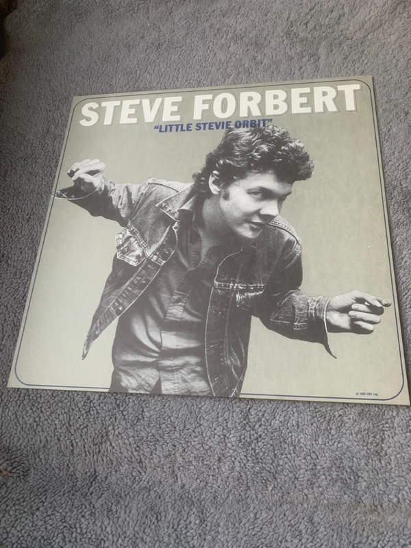 Steve Forbert 1980 "Little Stevie Orbit" 12x12 Promo Cover Flat Poster