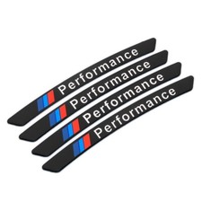 4pcs Performance Wheel Aluminum Car Sticker For Bmw Badge M Power Decals Black 4pcs Performance Wheel Aluminum Car Sticker For Bmw Badge M Power Decals Black
