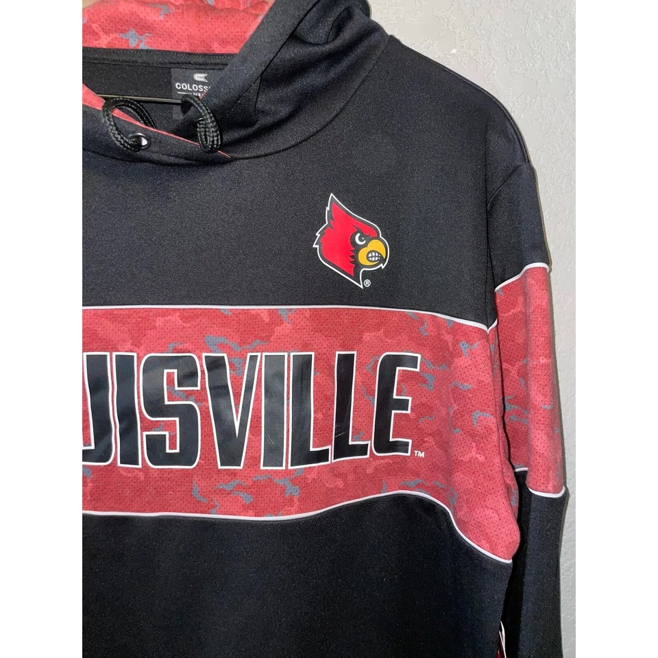 NCAA Louisville Cardinals Salesam muestra rara sudadera con capucha universitaria L grande 1/1 Foto 3 de 4