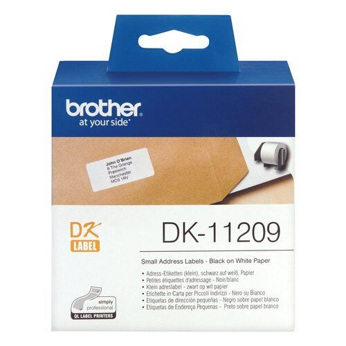 Brother DK11209 DK TAPE 800 Labeler Roll for Indiri - Picture 1 of 1