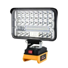 Cordless Led Work Light For Dewalt 20V Battery,Portable Flood Light Flashlight
