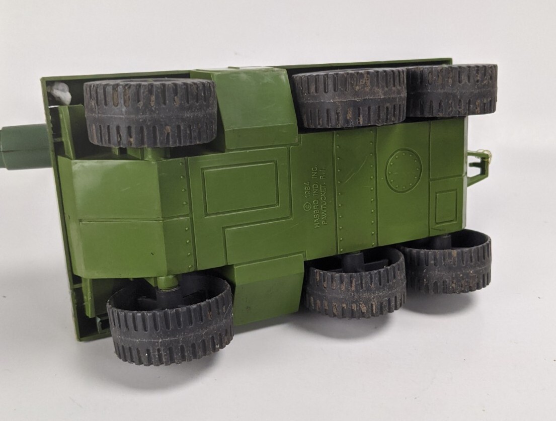 Vintage 1984 Hasbro GI Joe Self Propelled Cannon Slugger