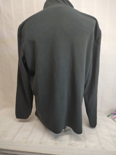 Suéter Starter Para Hombres Grande 42-44 Pullover Sudadera Polar 1/4 Cremallera Senderismo Negro - Imagen 7 de 11