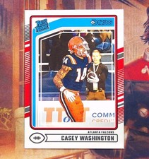 2024 Panini Donruss - Rated Rookie #392 Casey Washington (RC)