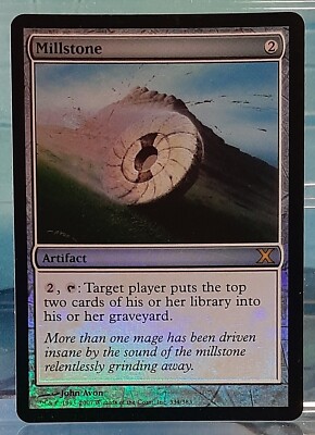 Magic - Millstone / Mühlstein - Rare/Foil/Artefakt - 10. Edition - EN/NM