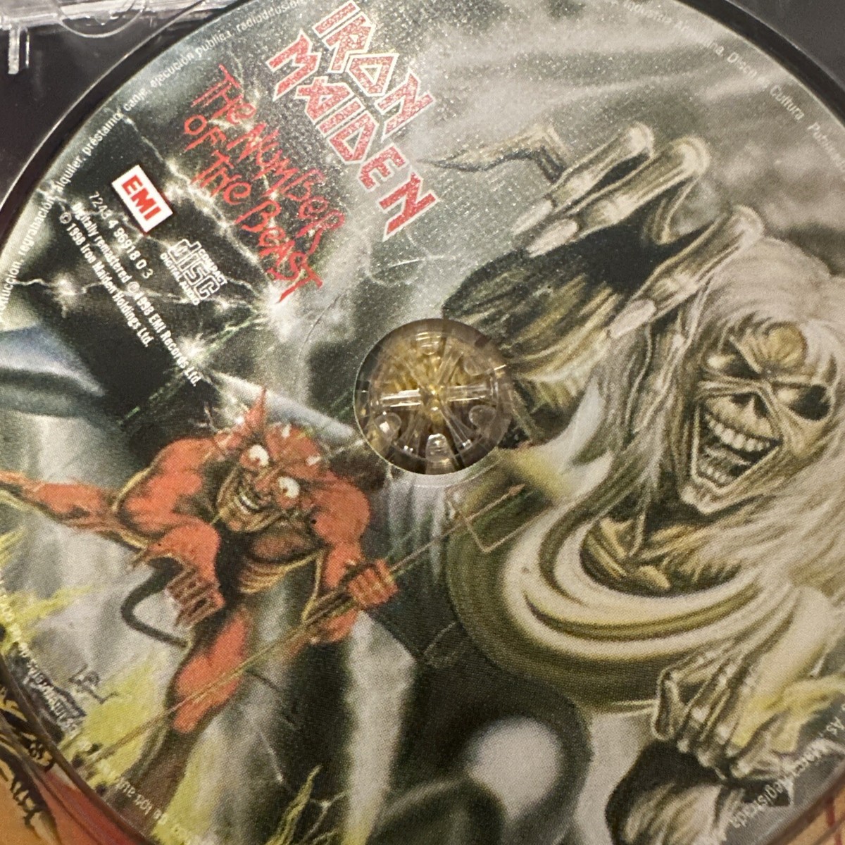 Iron Maiden – The Number Of The Beast CD 1998 EMI - 7243 4