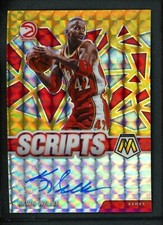 2020-21 KEVIN WILLIS AUTO PANINI MOSAIC SCRIPTS GOLD RED SILVER AUTOGRAPHS