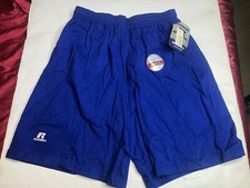 Vintage Y2K Russell Athletic Shorts Men s Small Blue Workout Drawstring NWT