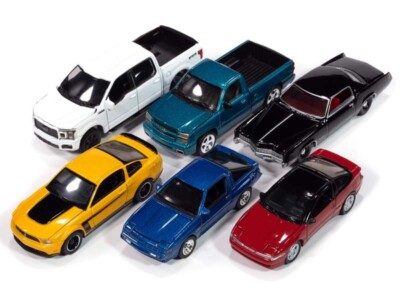Premium 2025 Release Version A SET OF 6 Diecast 1:64 Scale Models - AW64502A