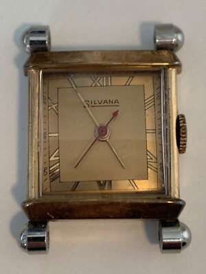 Vintage Swiss Silvana Windup Watch Working Beautiful