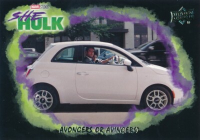 #46 GINGER GONZAGA/NIKKI RAMOS JOSH SEGARRA/PUG 2023 Upper Deck She-Hulk