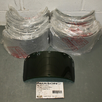 (40) Paulson Welding Face Shield Lenses IM12-P6F, for HG5-H