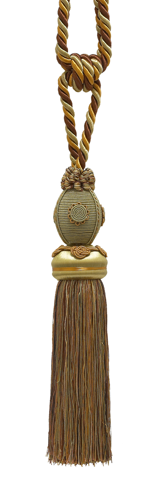 DÉCOPRO Tassel Tieback, Color# 5207 - Golden Beige Brown [Sold Individually]