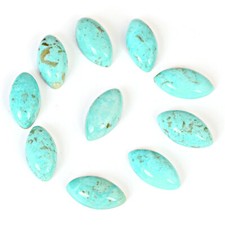 Natural Arizona Turquoise Marquise Calibrated Cabochon, Jewelry Making Gemstone