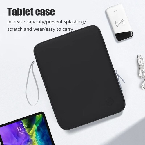 Large Capacity Tablet Sleeve Bag Waterproof Carrying Case Tablet Storage Bag - Afbeelding 10 van 17