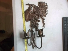 New 2 Candle Holder by SPI Home/San Pacific Int’l - Bronze Finish