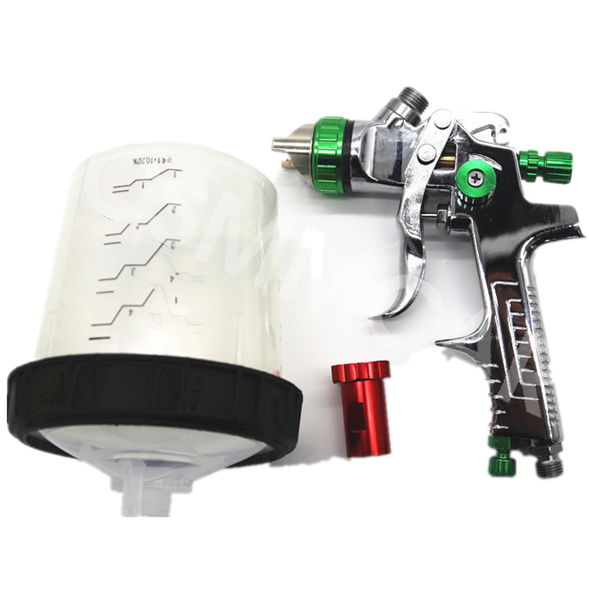 Spray Gun Nozzle 1.3mm Adapter Car Auto Tank Feed Paint Tools Stainless steel