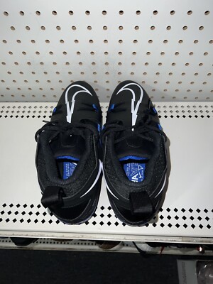Nike Alpha Menace Pro 3 Mens Football Cleats Size 11 Black Blue CT6649-007 Nike Alpha Menace Pro 3 Football Cleats Mens Size 11 Black  main image 4