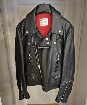Lewis Leathers Aviakit Jacket Lightning (402) Men's size 38 S/ M
