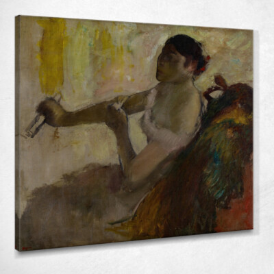 Ritratto Della Signorina Rose Caron Edgar Degas, edg224 quadro stampato su tela