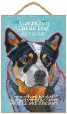 Australian Cattle Dog Traits  Characteristics Sign 7.5 x 10